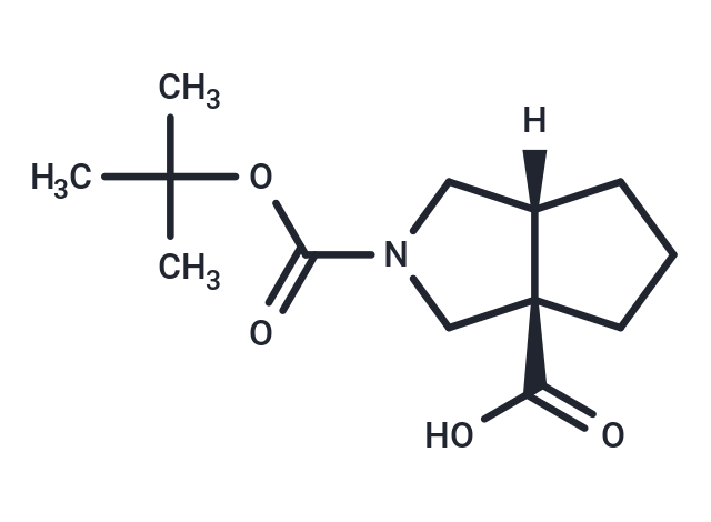 rel-2-(tert-Butoxycarbonyl)octahydrocyclopenta[c]pyrrole-3a-carboxylic acid