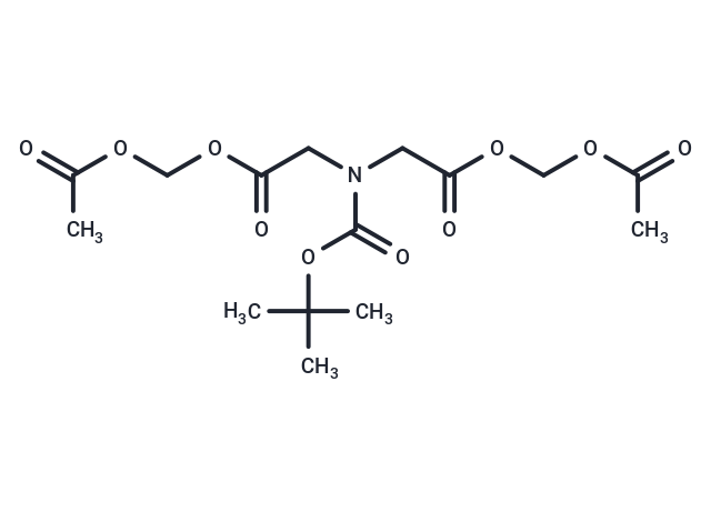 Bis(acetoxymethyl) 2,2'-((tert-butoxycarbonyl)azanediyl)diacetate