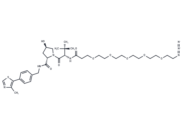 (S,R,S)-AHPC-amide-PEG5-C2-azide