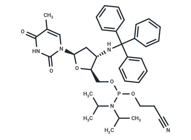 3'-NH-Tr-2',3'-dT-5'-CE-Phosphoramidite