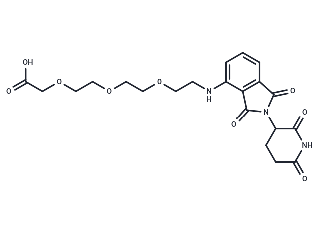 Pomalidomide-PEG3-acid