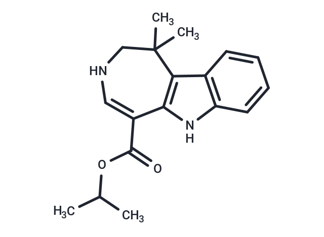 Isopropyl 1,1-dimethyl-1,2,3,6-tetrahydroazepino[4,5-b]indole-5-carboxylate