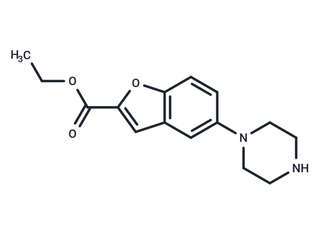 Ethyl 5-piperazin-1-ylbenzofuran-2-carboxylate