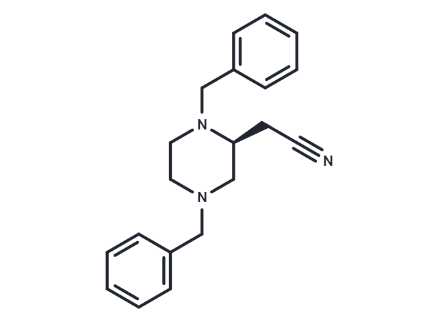 (S)-2-(1,4-Dibenzylpiperazin-2-yl)acetonitrile