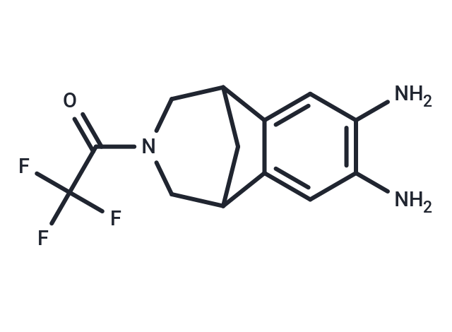 2,3,4,5-Tetrahydro-3-(trifluoroacetyl)-1,5-methano-1H-3-benzazepine-7,8-diamine