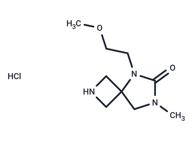 5-(2-Methoxyethyl)-7-methyl-2,5,7-triazaspiro[3.4]octan-6-one hydrochloride