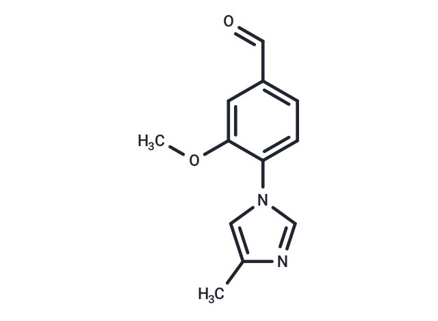 3-Methoxy-4-(4-methyl-1H-imidazol-1-yl)benzaldehyde