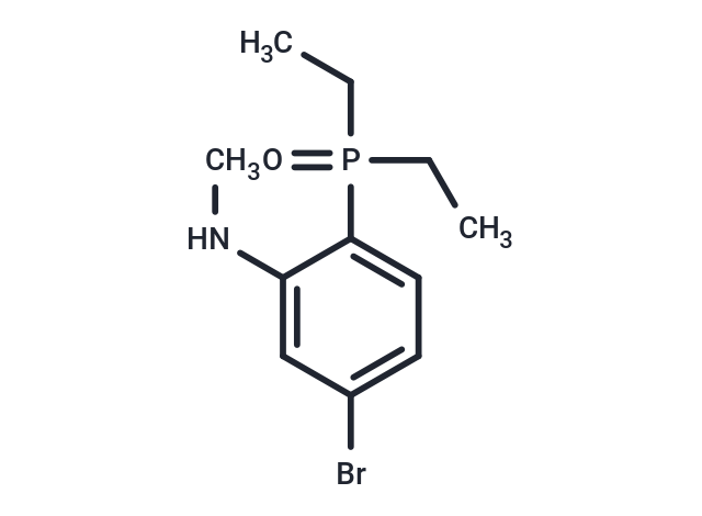 (4-Bromo-2-(methylamino)phenyl)diethylphosphine oxide