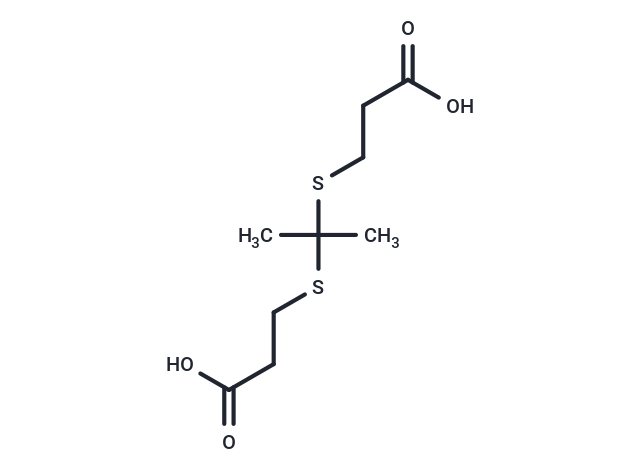 3,3'-(Propane-2,2-diylbis(sulfanediyl))dipropionic acid