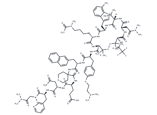 IL-23 cyclic peptide inhibitor 105
