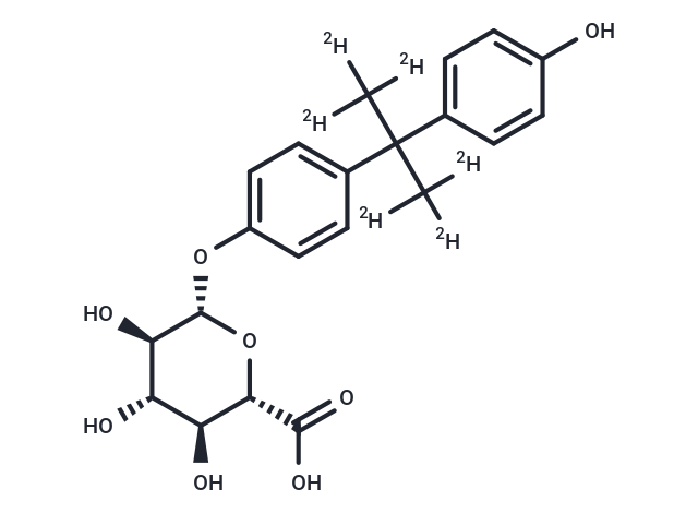 Bisphenol b-D-glucuronide A-d6