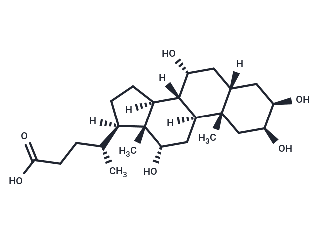 2β,3β,7α,12α-THBA