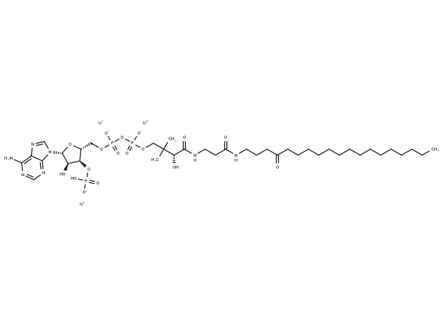 Heptadecanonyldethio-CoA