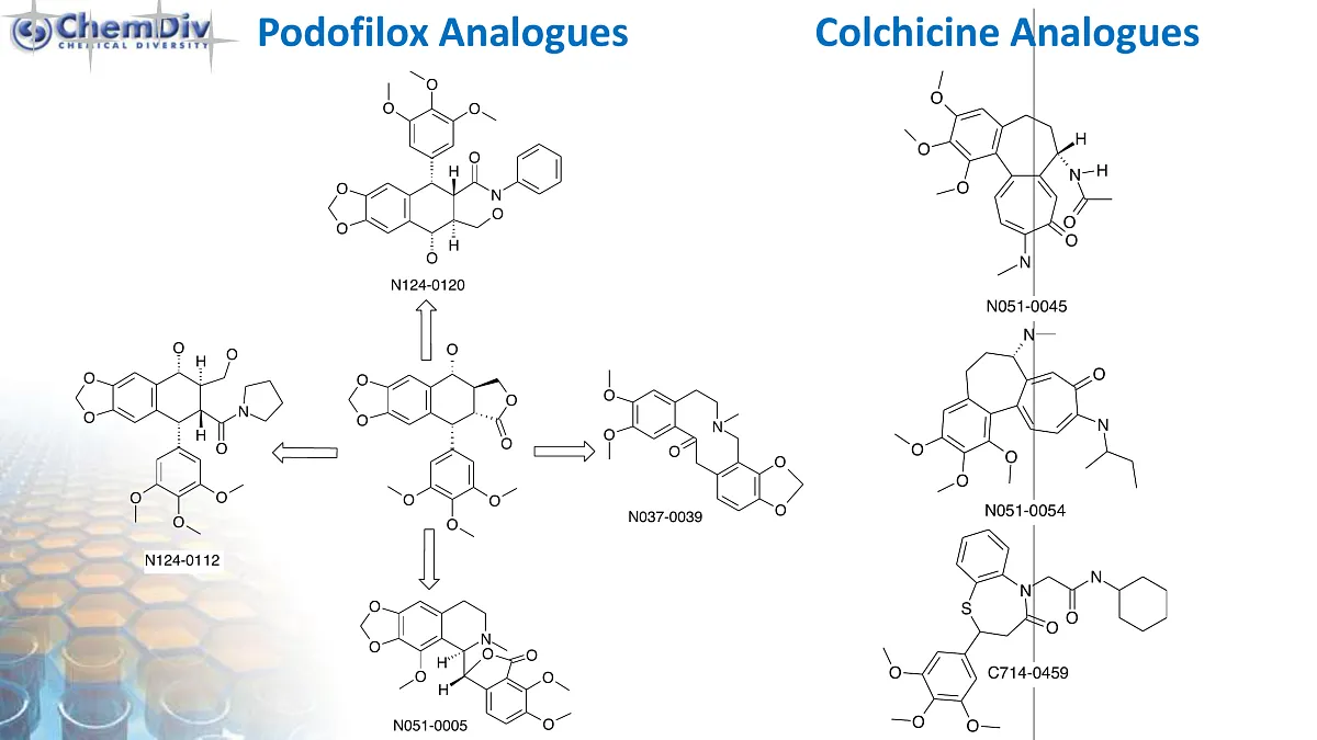  Antimitotic Tubulin Library