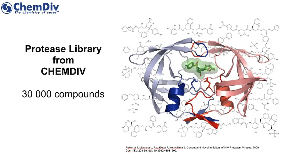  Chemdiv Protease Library