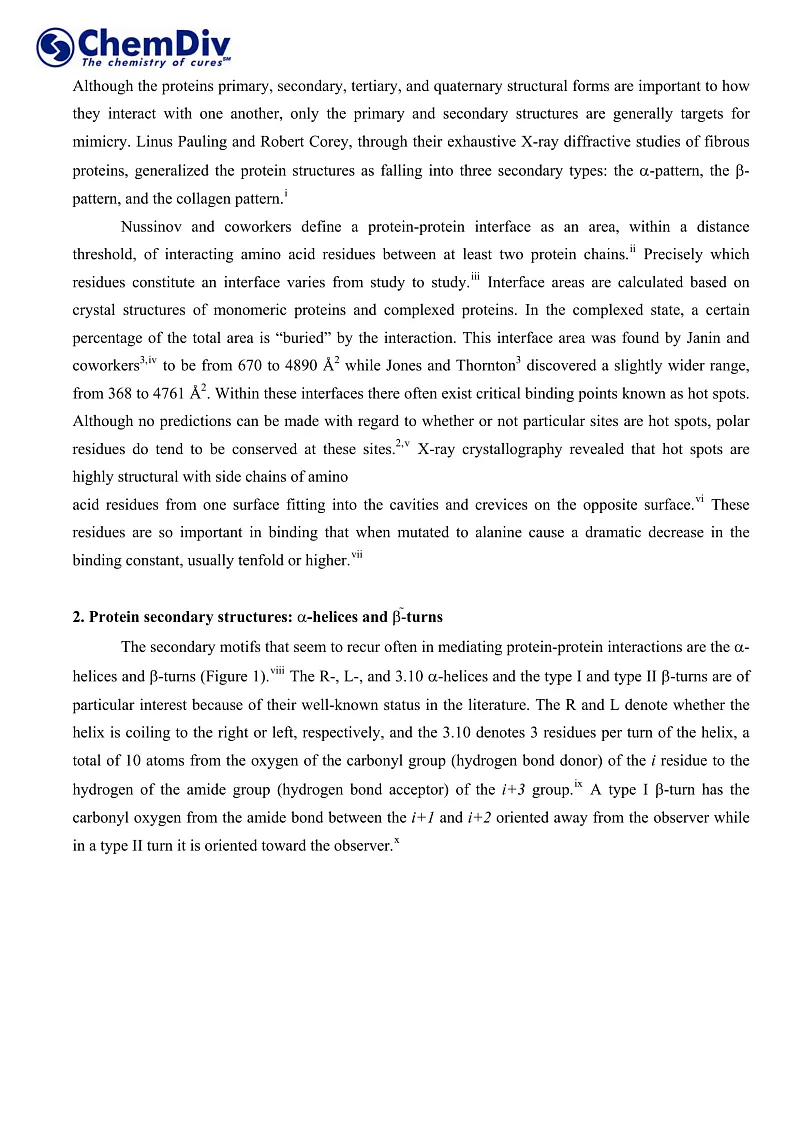  Peptidomimetic Library
