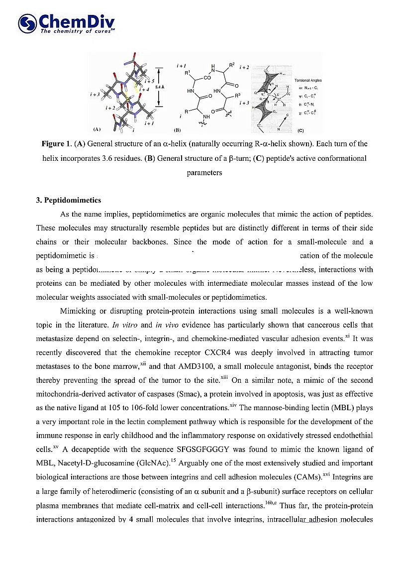  Peptidomimetic Library
