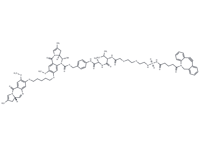 DBCO-HS-PEG2-VA-PABC-SG3199