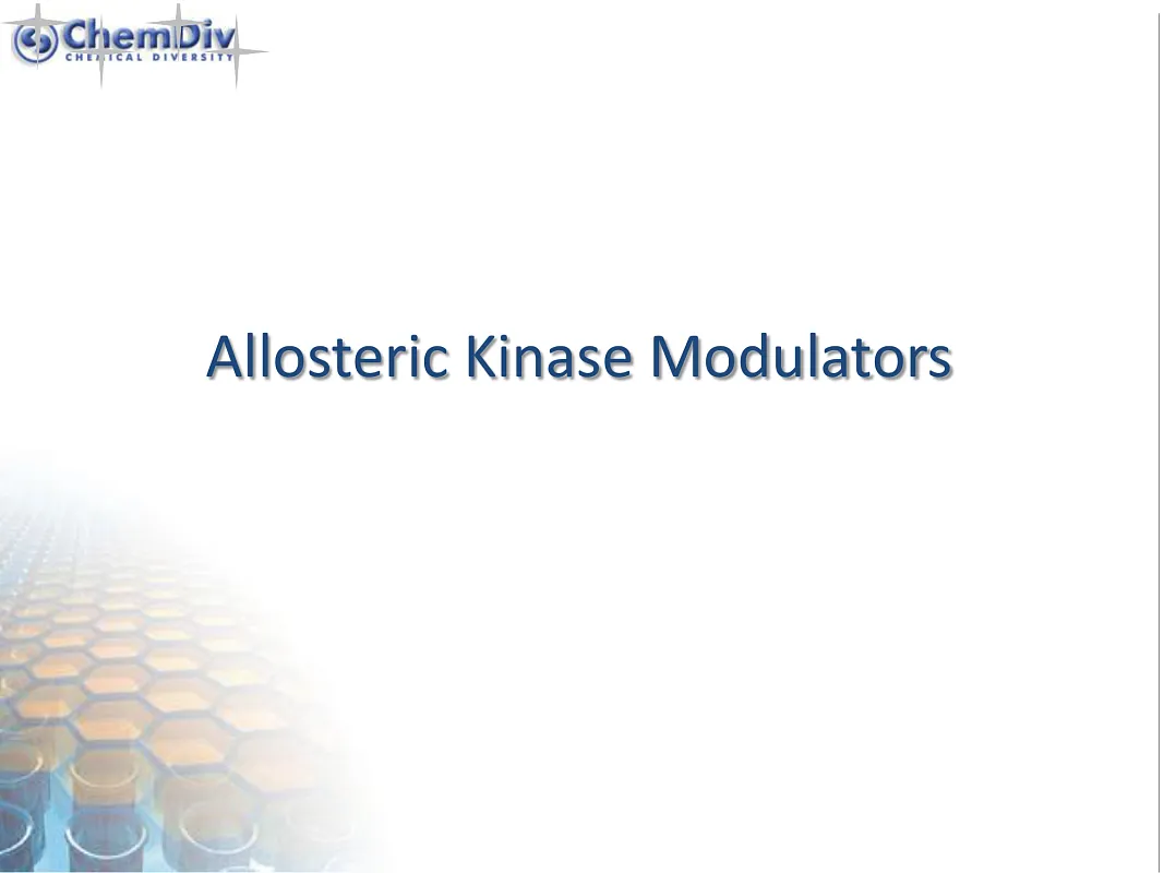  Allosteric Kinases Inhibitors Library
