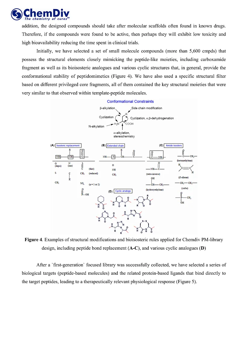  Peptidomimetic Library