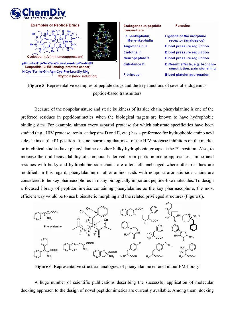  Peptidomimetic Library