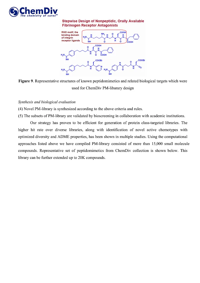  Peptidomimetic Library