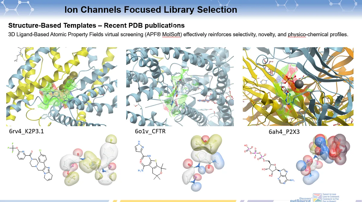  Ion Channels Focused Library