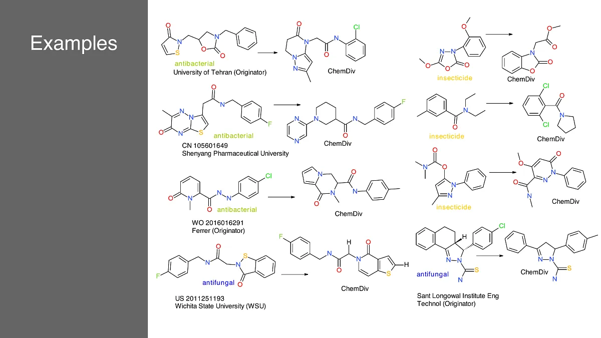  Antiparasite library