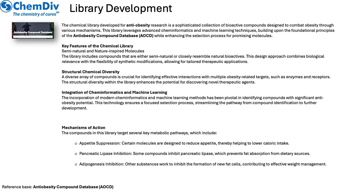  Antiobesity library part2