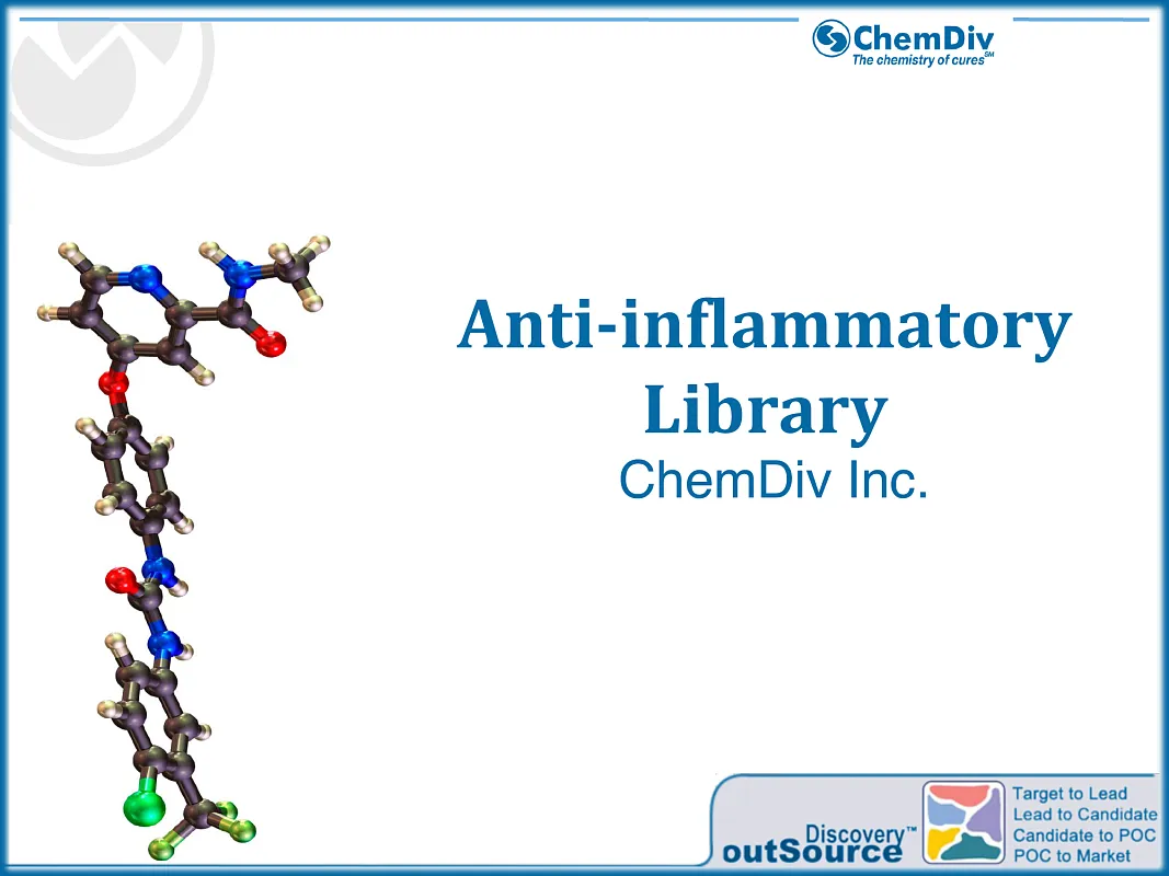  Anti-Inflammatory Library