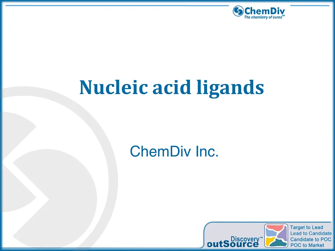  Nucleic acid ligands
