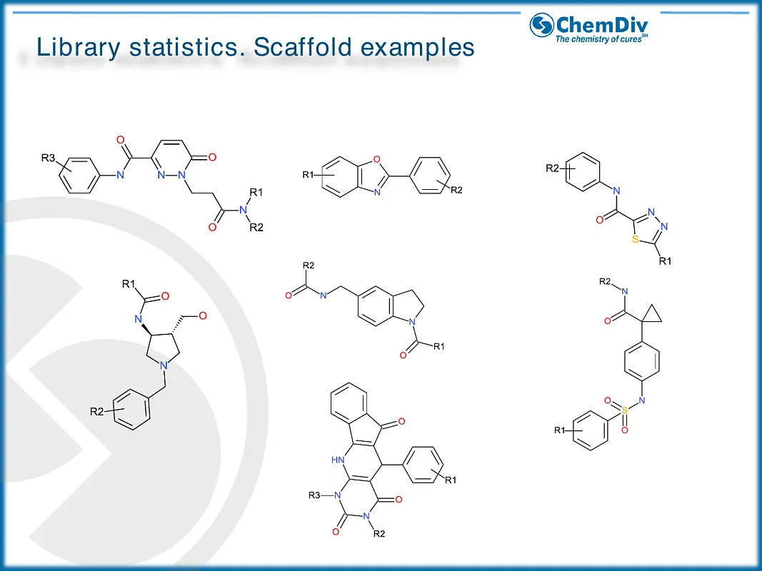  Antibacterial compounds library