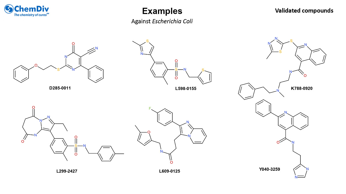  Antibacterial library