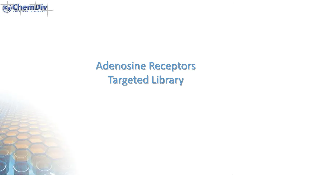  Adenosine Receptors Targeted Library