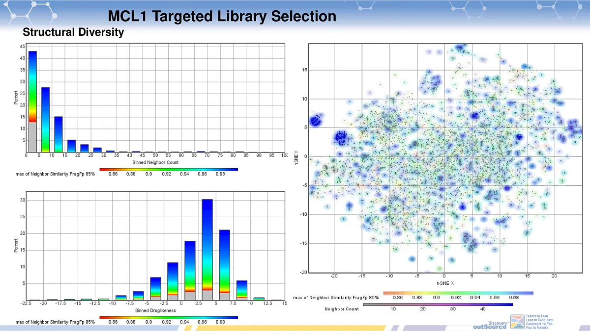  MCL1 Targeted Library Selection