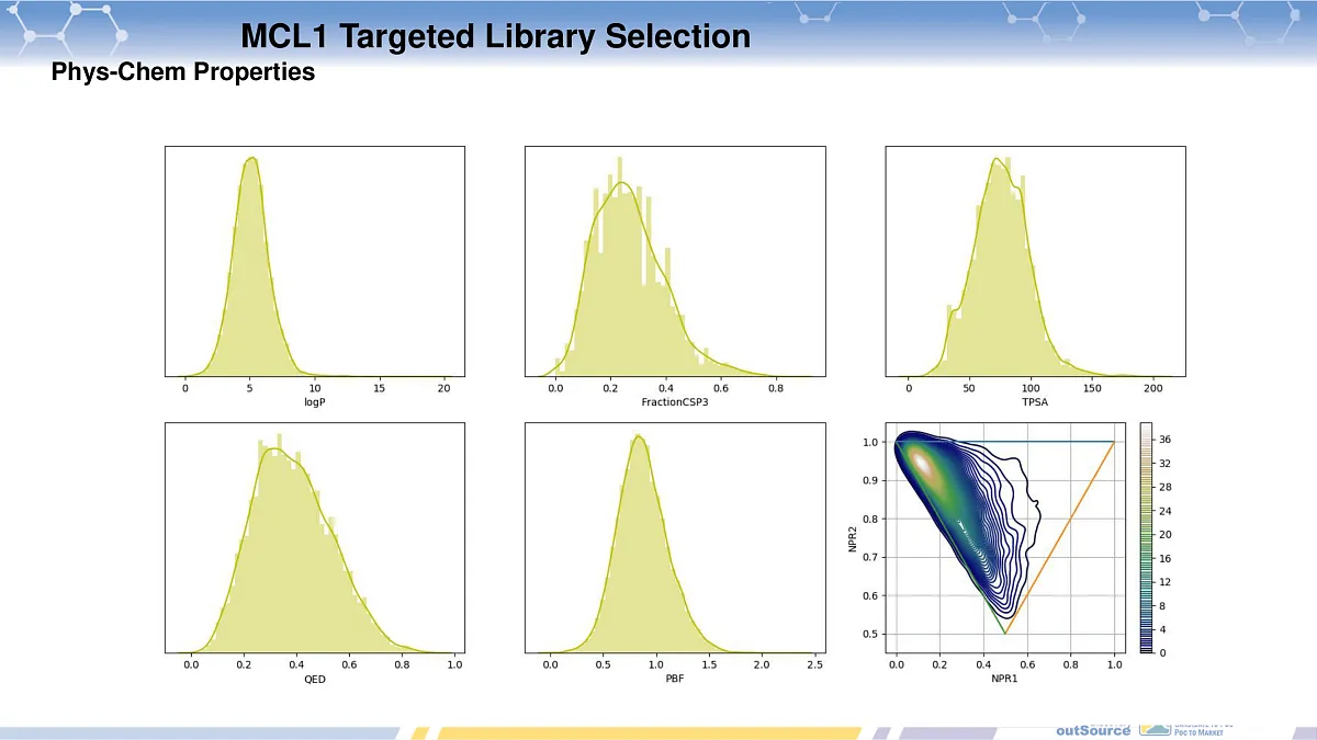  MCL1 Targeted Library Selection