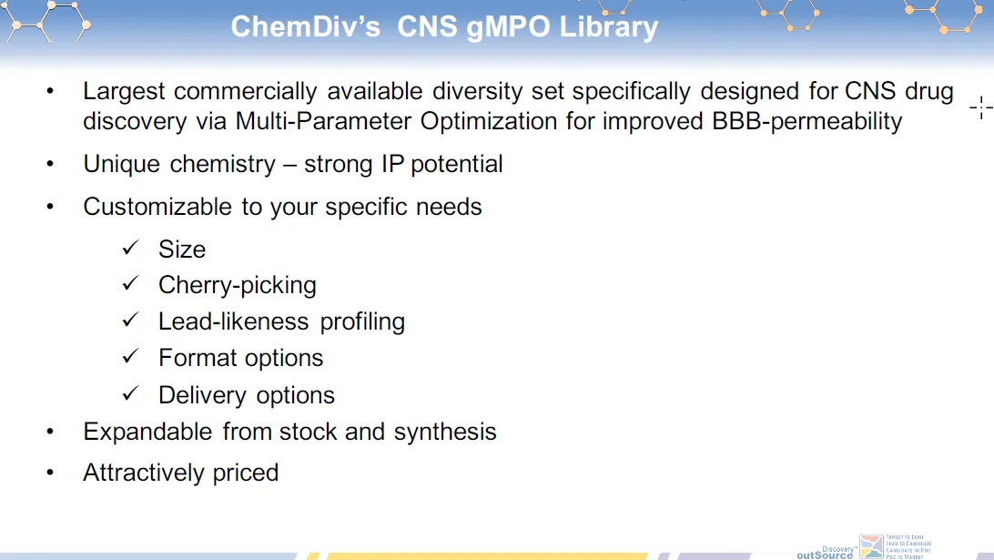  CNS MPO Library