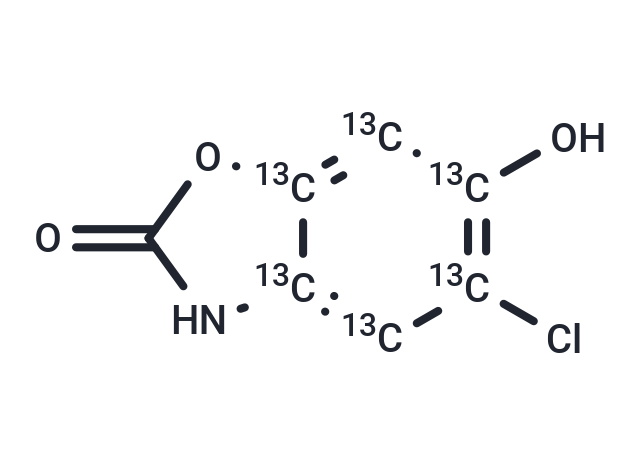6-HydroxyChlorzoxazone-13C6