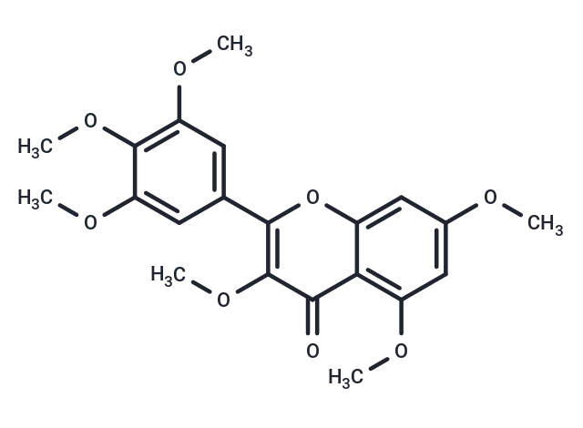 2-(3,4,5-Trimethoxyphenyl)-3,5,7-trimethoxy-4H-1-benzopyran-4-one