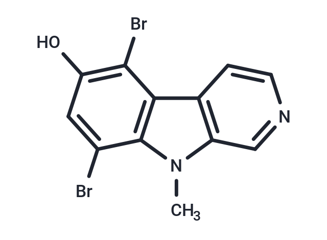 5,8-Dibromo-9-methyl-9H-pyrido[3,4-b]indol-6-ol