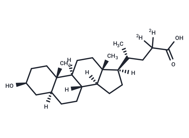Isoallolithocholic acid-d2