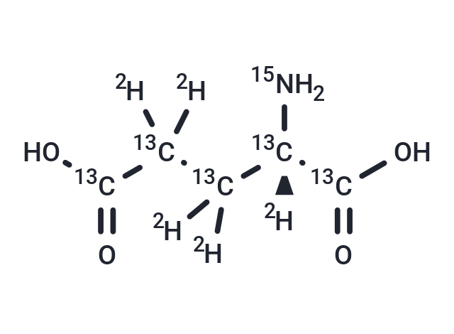 L-Glutamic acid- 13 C 5 , 15 N,d 5