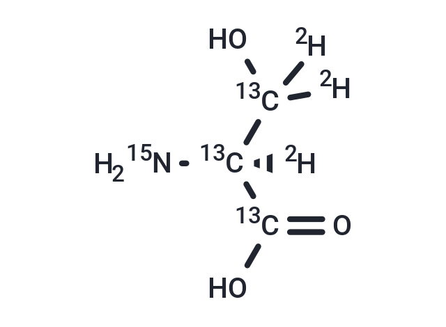 L-Serine-13C3,15N,d3