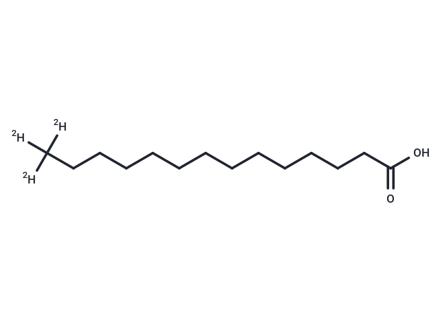 Myristic acid-d3