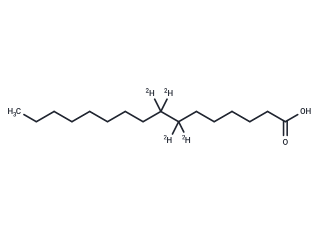 Palmitic acid-d4