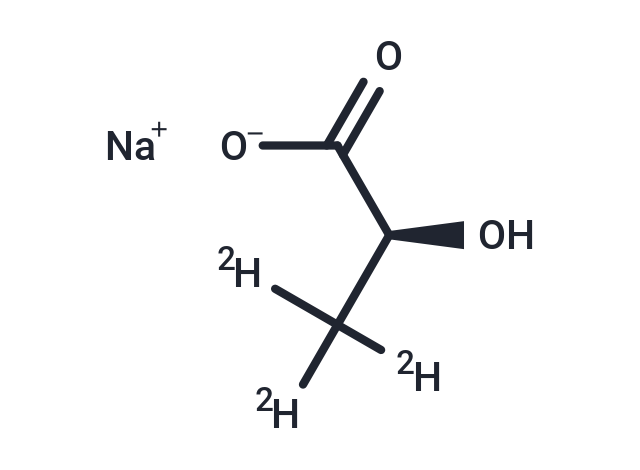 L-Lactic acid-d3 sodium
