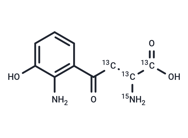 3-Hydroxykynurenine-13C3,15N