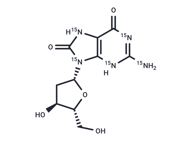 8-Hydroxy-2'-deoxyguanosine-15N5