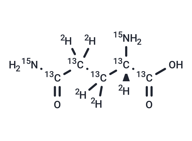 L-Glutamine-13C5,15N2,d5