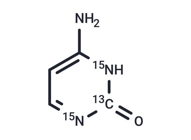 Cytosine-13C,15N2